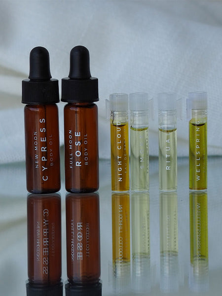 Body Oil SAMPLES - Lucretia's Body Oils & Sprays